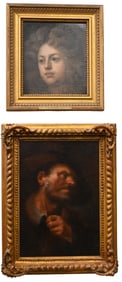 Two Framed Old Master Portraits