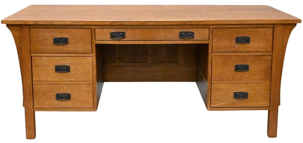 Stickley Mission Oak Executives Desk