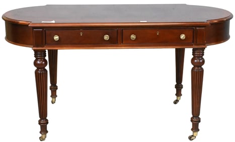 Hickory Chair Company Mahogany Inlaid Writing Desk