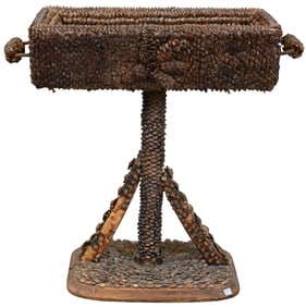 Folk / Tramp Art Planter