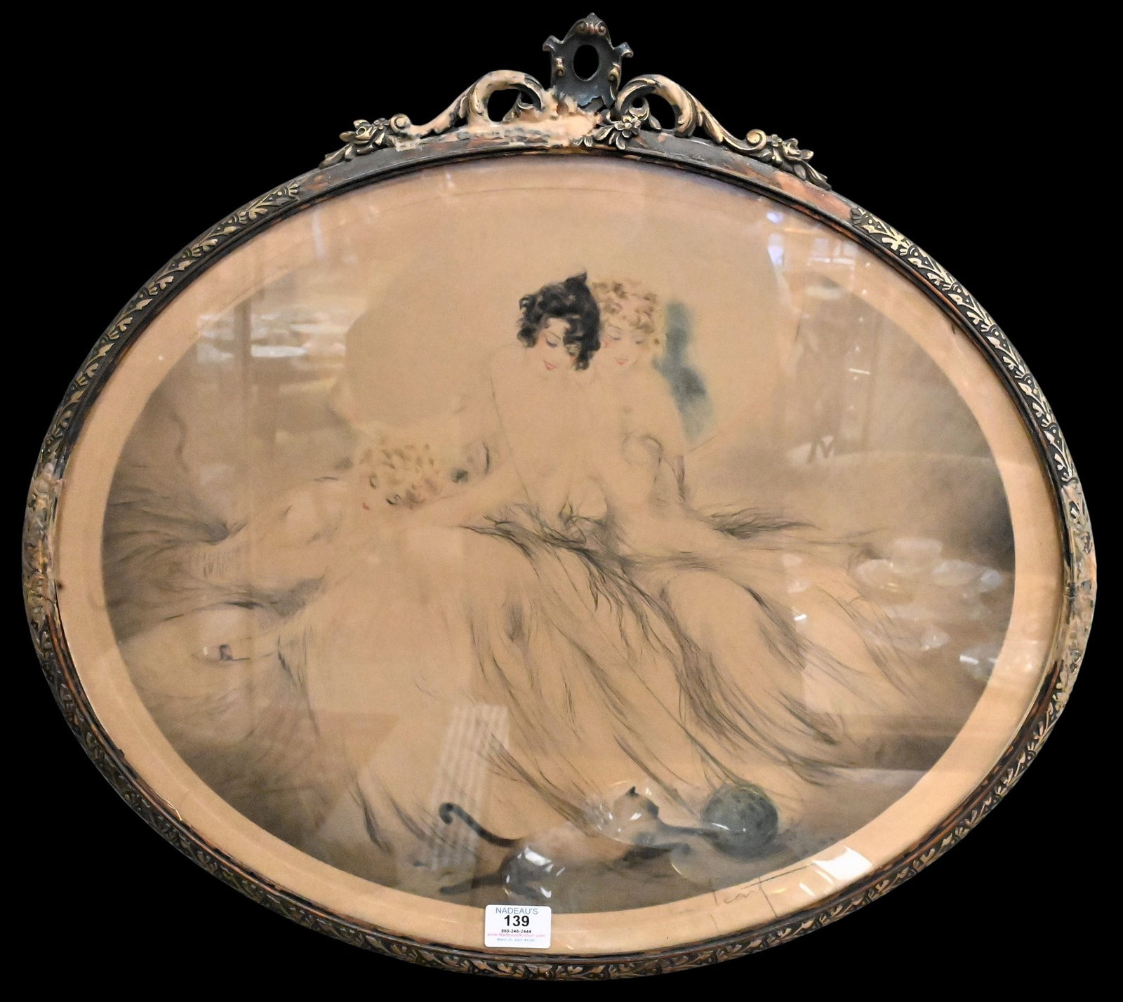 Two Louis Icart Etchings (1 of 7)