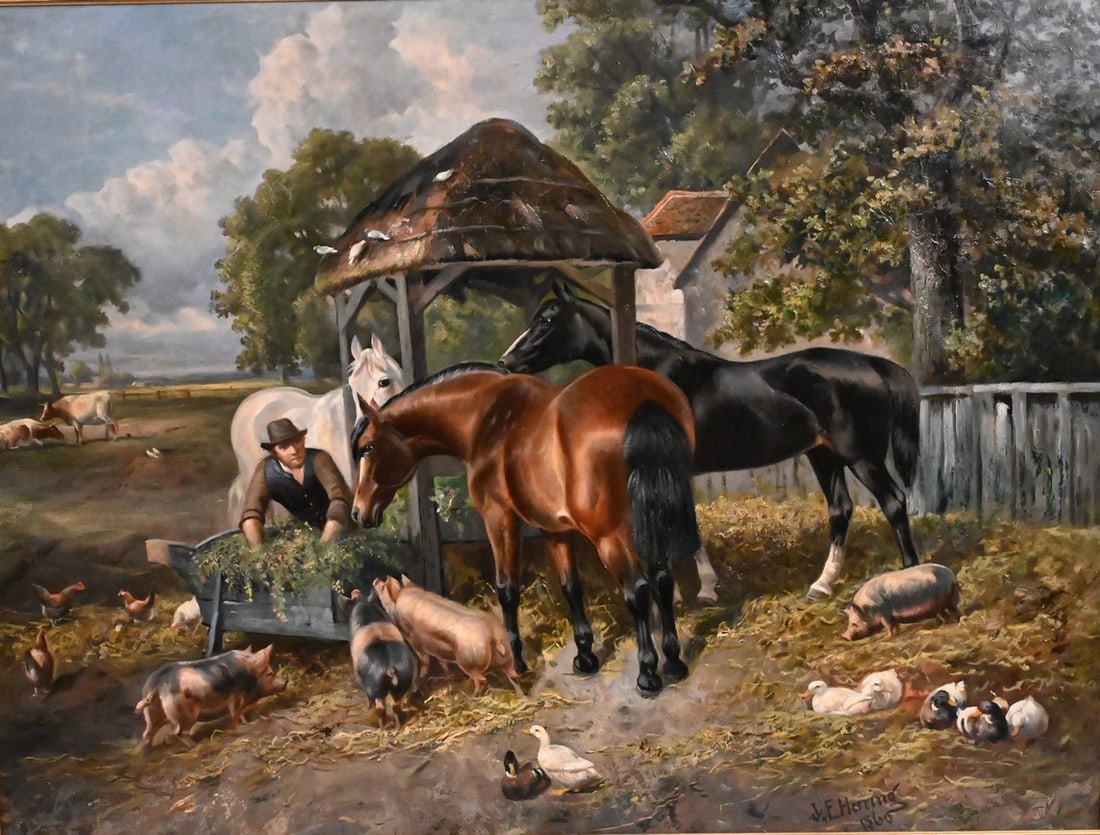 Attributed to John Frederick Herring (British 1815-1907) (1 of 13)