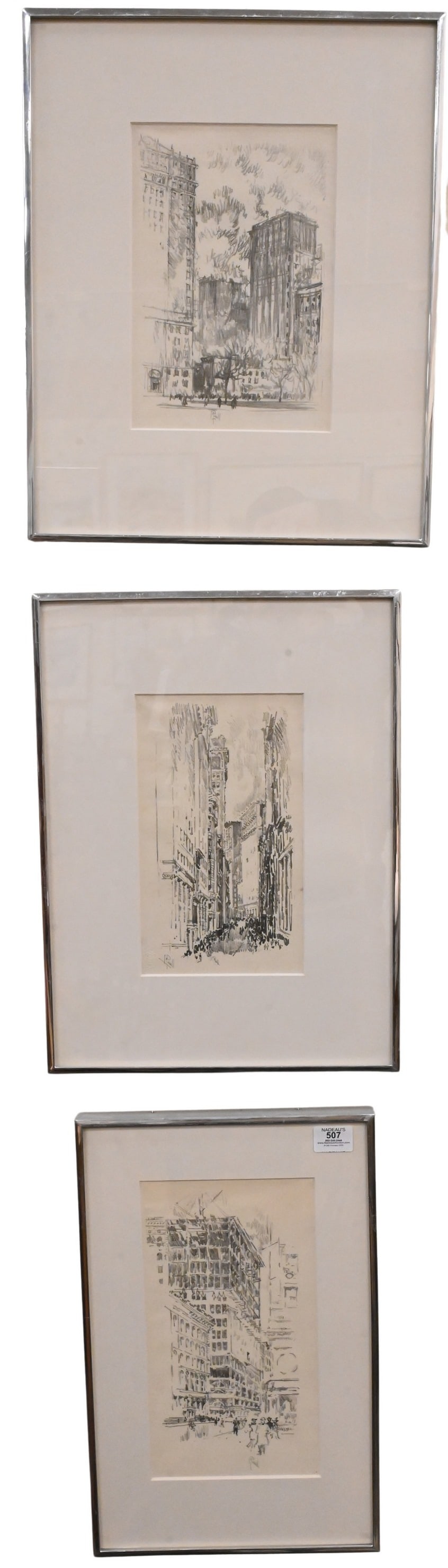 Three: Joseph Pennell (British/American 1860-1926) (1 of 4)