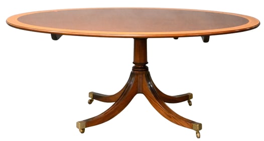 William Tillman Mahogany Inlaid George IV Style Breakfast Table
