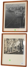 Large Grouping of 16 Black and White Photographs