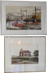 Four Framed Pieces