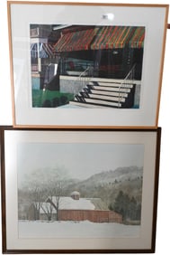 Three Framed Landscapes