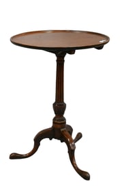 George III Mahogany Tip Table