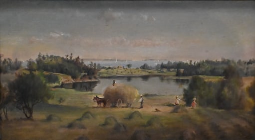 "Scene in Camden" (19th Century)