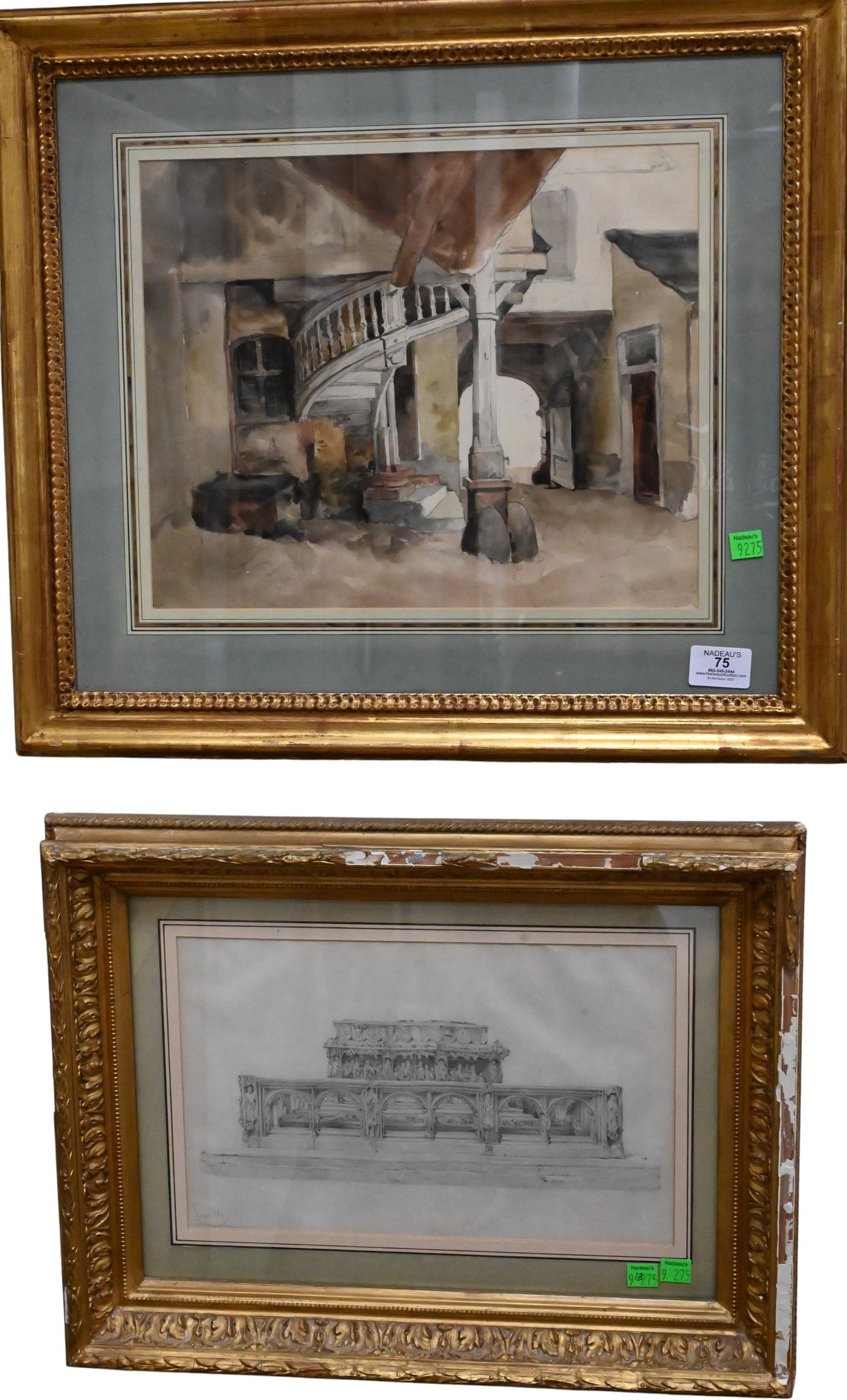 Two Framed Architectural Studies (1 of 5)