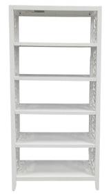 Contemporary White Etagere