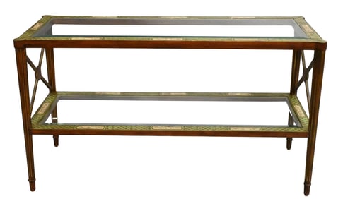 Chinoiserie Paint Decorated Hall Table