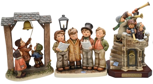 Three Large Hummel Figural Groups