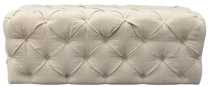 Tufted Upholstery Footstool / Ottoman
