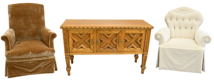 Three Piece Furnishing Lot to include