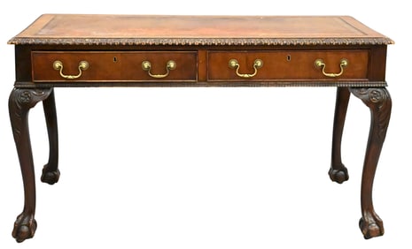 Mahogany Chippendale Style Desk