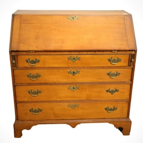 Maple Chippendale Desk
