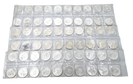 60 .999 Fine Silver 1 T.OZ. M & B Mining Medallions