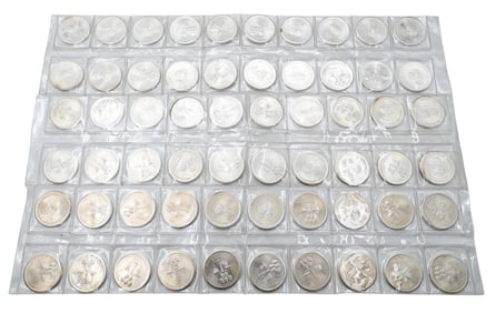 60 .999 Fine Silver 1 T.OZ. Medallions M & B Mining