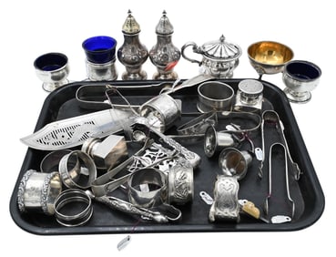 Group of Sterling and Continental Silver