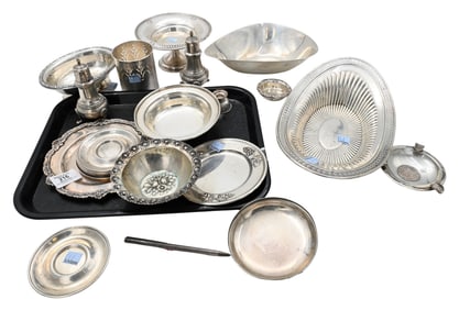 Tray Lot of Sterling Silver