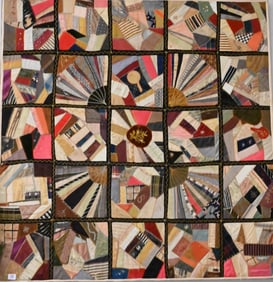 Crazy Fan Quilt