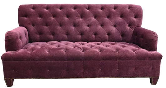 Custom Tufted Upholstered Sofa