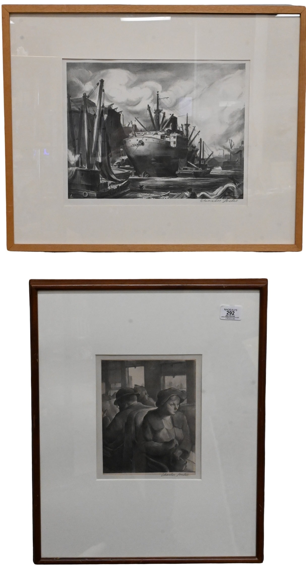 Three: Charles Locke (American 1899-1983) (1 of 4)