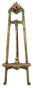Baroque Style Painted Art Easel