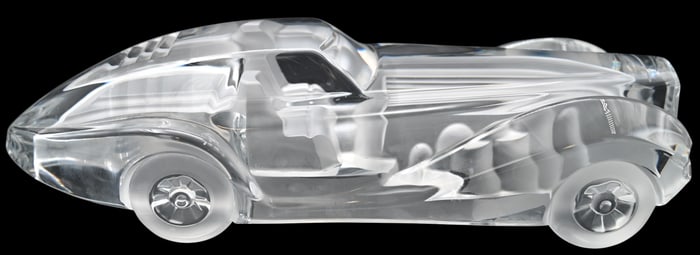 Daum France Crystal Coupe Riviera