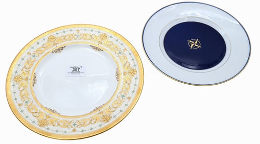 Two Partial Porcelain Plate Sets