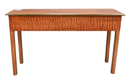 Barton-Sharpe LTD. Grain Painted Console Table