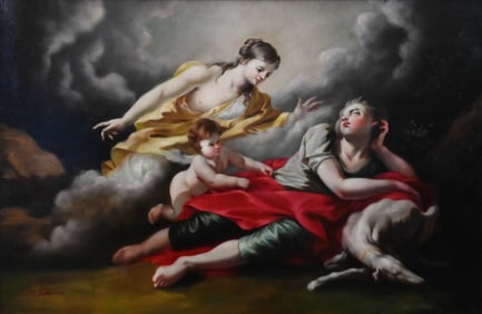 20th Century Giovanni Pellegrini (Venetian 1675-1741) Reproduction