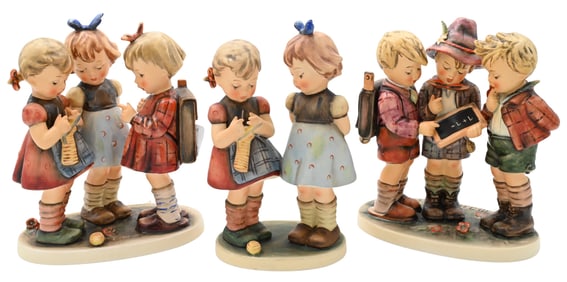 Three Hummel Figural Groups