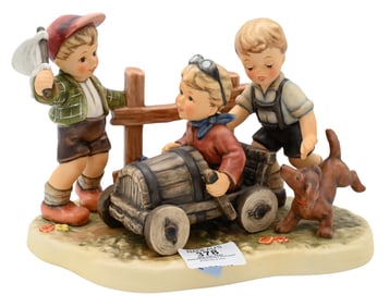 Large 2002 Hummel "Soap Box Derby"