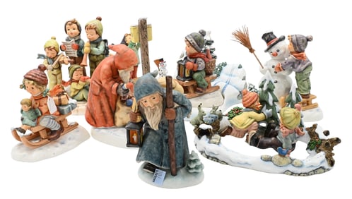 11 Piece Winter Time Hummel Group