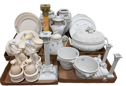 Five Box Lots of Porcelain and Ceramics