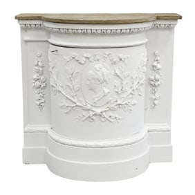 19th Century Granite Top Server