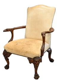 Continental Style Open Armchair