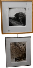 10 Framed Antique Architectural Photographs