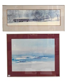 Seven Decorative Landscape Posters