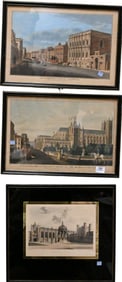 21 Framed 19th Century Engravings