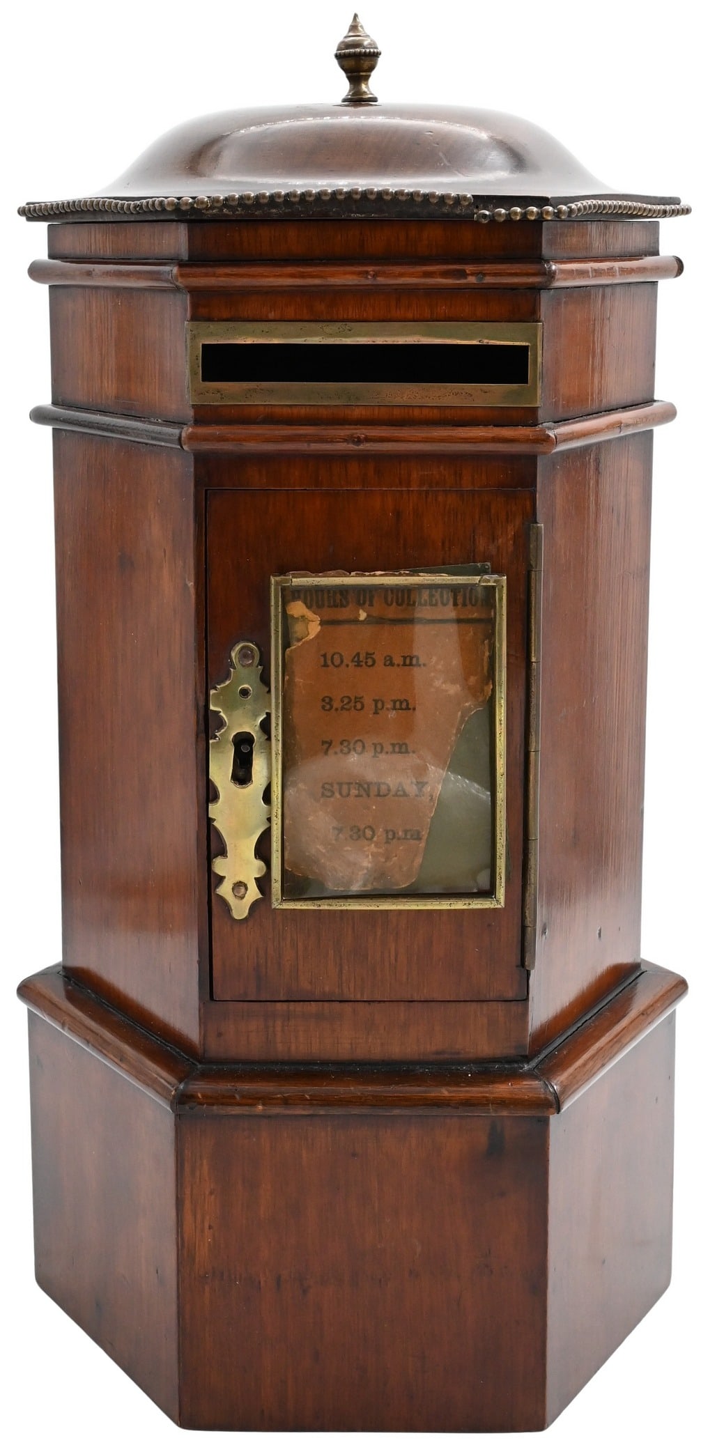 Victorian Hexagonal British Postal Box (1 of 5)