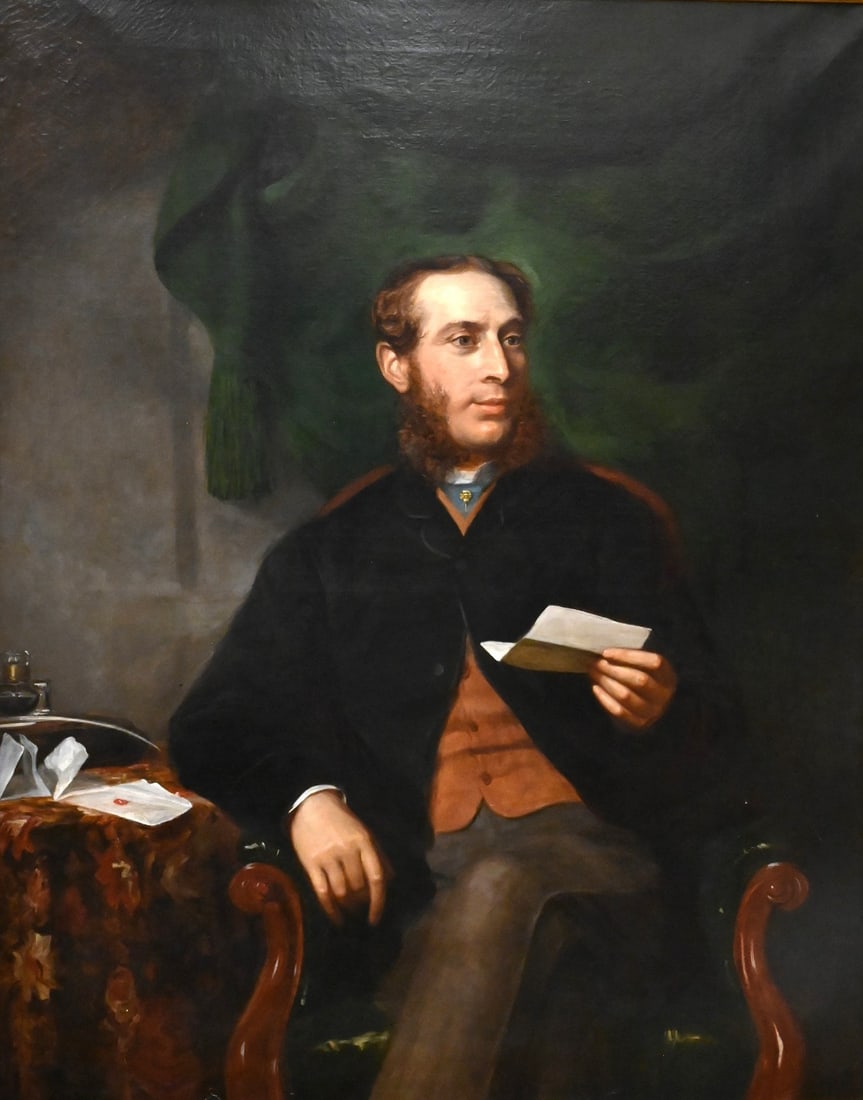 Portrait of a Seated Gentleman Reading a Letter (1 of 10)