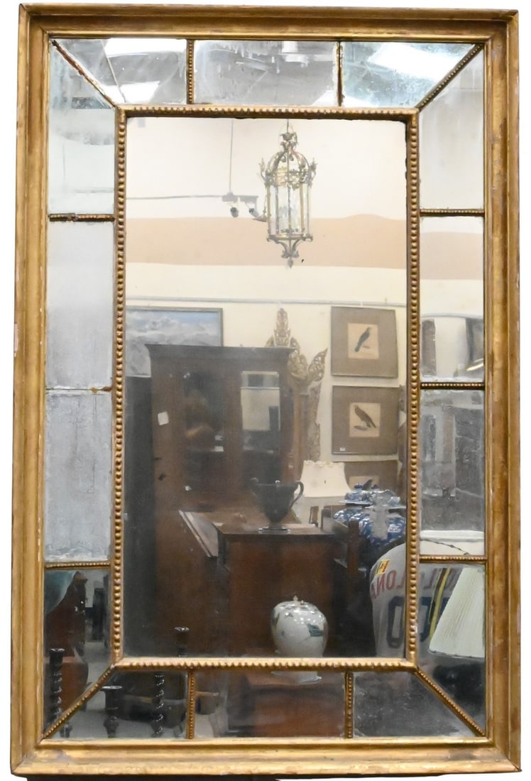 George III Giltwood Bordered Mirror (1 of 6)