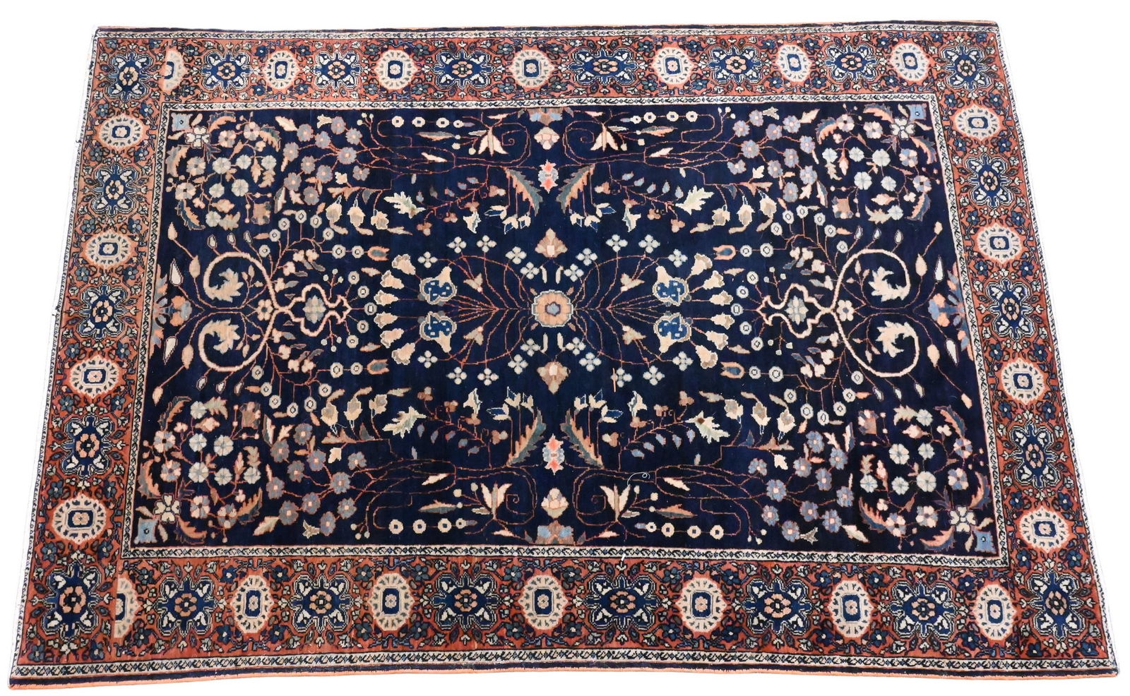 Sarouk Oriental Throw Rug (1 of 5)