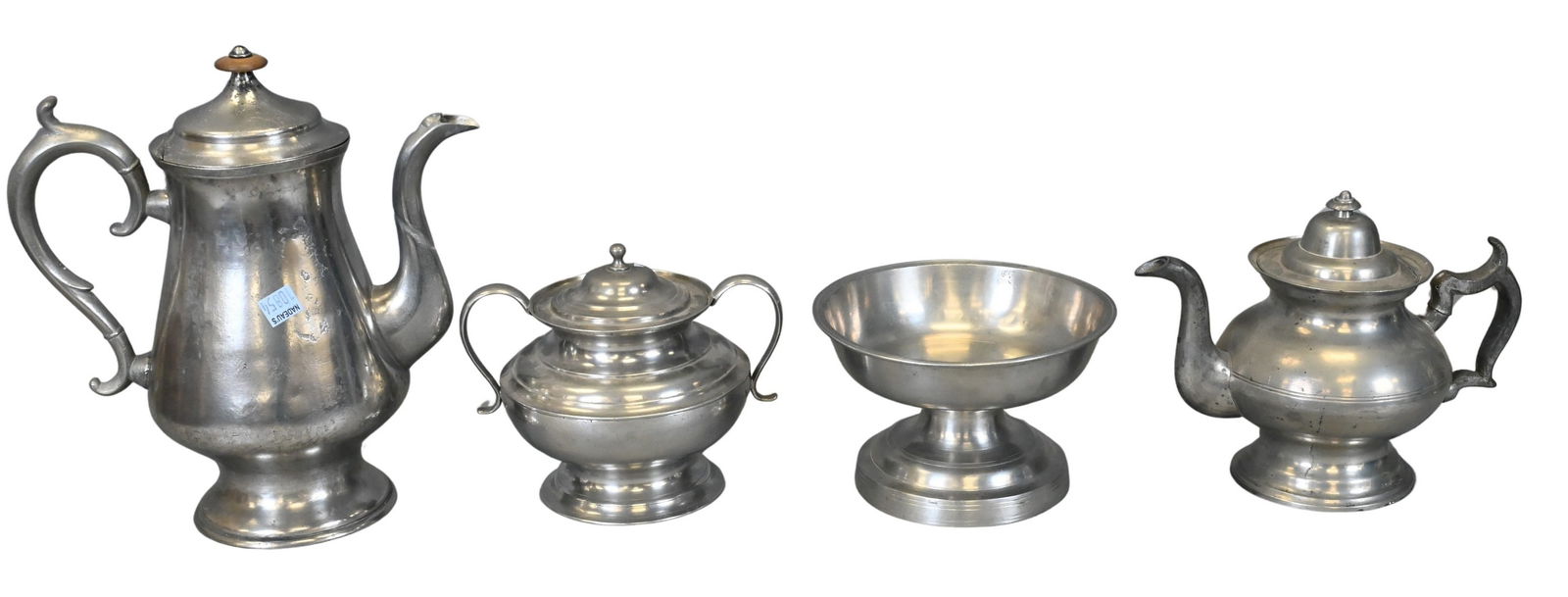 Four Piece Pewter Lot (1 of 7)