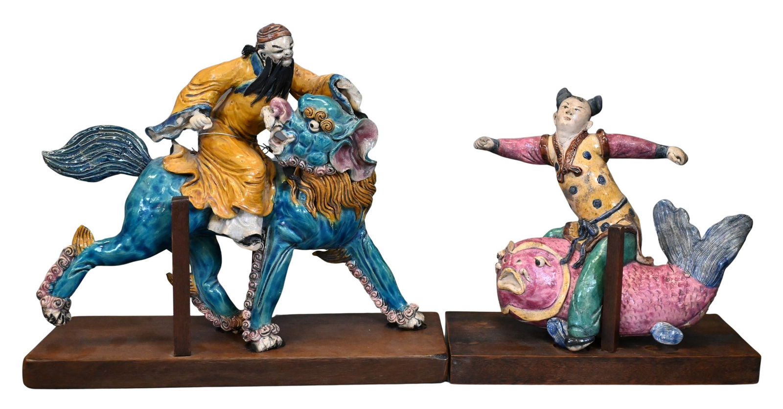 Two Chinese Ceramic Roof Tiles (1 of 7)