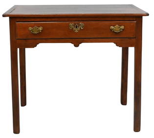 George II Mahogany Inlaid Dressing Table (1 of 5)