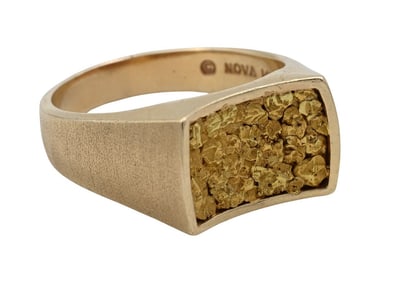 14K Yellow Gold Ring